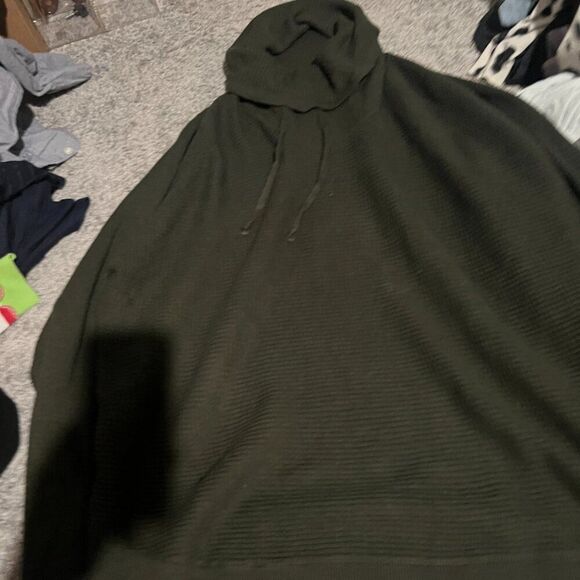 Cynthia Rowley 3x green turtleneck sweater - Picture 6 of 10